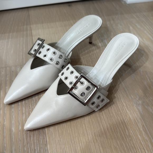 Schutz x Anthropologie Buckle Pumps - Picture 3 of 4